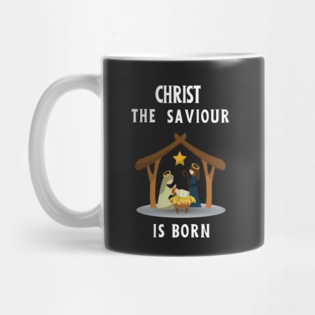 Christ the saviour is born - Christmas begins with Christ by Rubi16